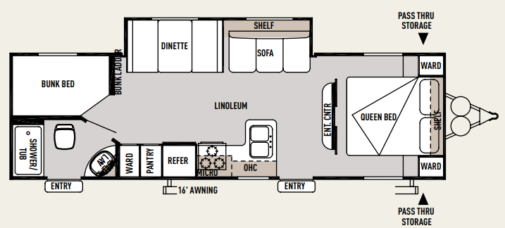 View 2014 Forest River Wildwood X-Lite 262BHXL complete specs and manufacturer brochures