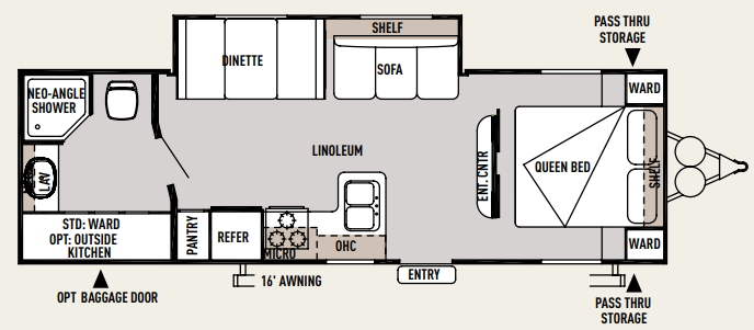 View 2014 Forest River Wildwood X-Lite 271RBXL complete specs and manufacturer brochures