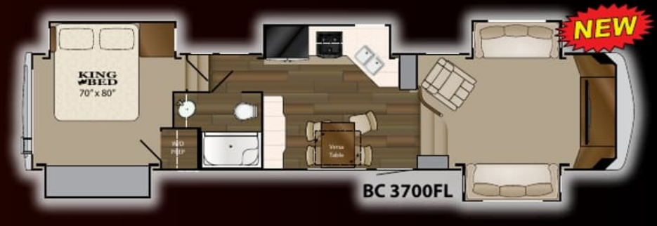 View 2014 Heartland Big Country Pearl Edition 3700FL complete specs and manufacturer brochures