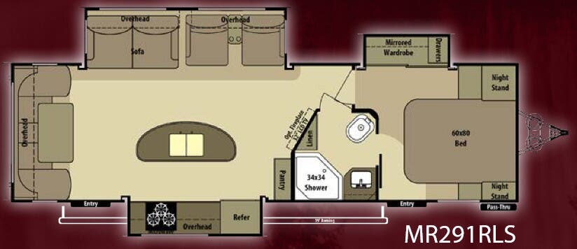 View 2014 Highland Ridge Mesa Ridge MR291RLS complete specs and manufacturer brochures