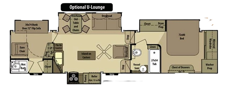 View 2014 Highland Ridge Open Range 413RLL complete specs and manufacturer brochures
