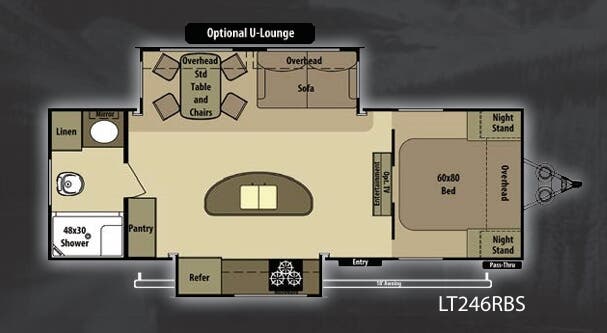 View 2014 Highland Ridge Open Range Light LT246RBS complete specs and manufacturer brochures