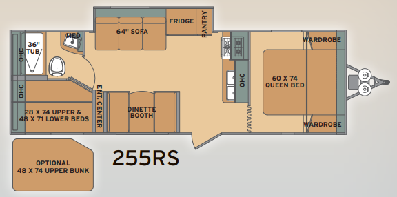 View 2014 Shasta Flyte 255RS complete specs and manufacturer brochures