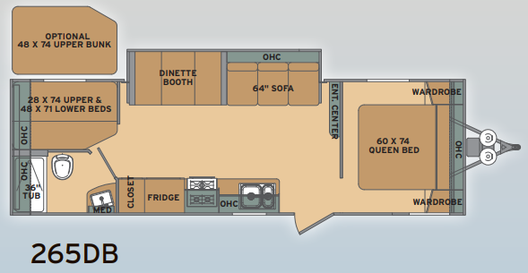 View 2014 Shasta Flyte 265DB complete specs and manufacturer brochures