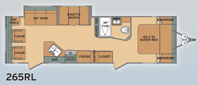 View 2014 Shasta Flyte 265RL complete specs and manufacturer brochures