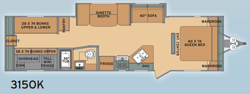 View 2014 Shasta Flyte 315OK complete specs and manufacturer brochures