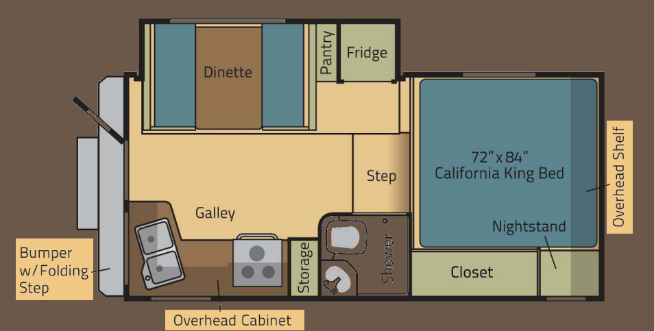 View 2015 Adventurer Eagle Cap 960 complete specs and manufacturer brochures