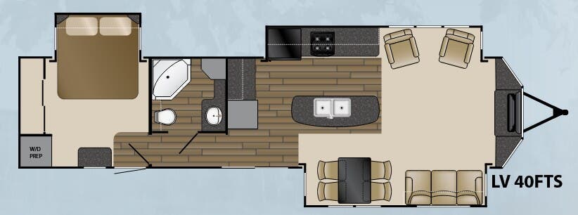 View 2015 Breckenridge Lakeview 40 FTS complete specs and manufacturer brochures