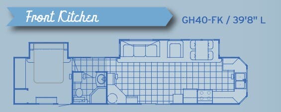 View 2015 Canterbury RV Grand Haven GH40-FK complete specs and manufacturer brochures