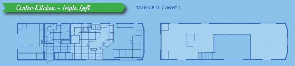 View 2015 Canterbury RV Parkvue 1238-CKTL complete specs and manufacturer brochures