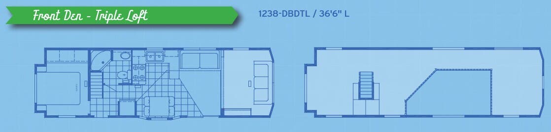 View 2015 Canterbury RV Parkvue 1238-DBDTL complete specs and manufacturer brochures
