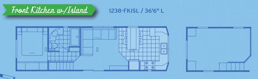 View 2015 Canterbury RV Parkvue 1238-FKISL complete specs and manufacturer brochures