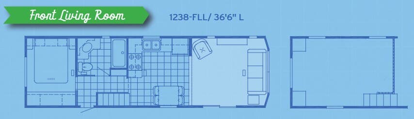 View 2015 Canterbury RV Parkvue 1238-FLL complete specs and manufacturer brochures