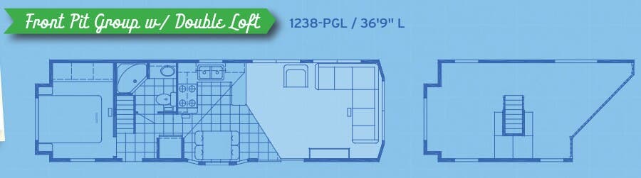 View 2015 Canterbury RV Parkvue 1238-PGL complete specs and manufacturer brochures