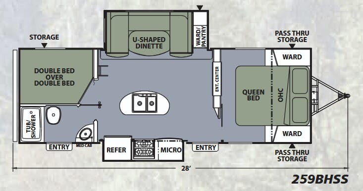 View 2015 Coachmen Apex Ultra-Lite 259BHSS complete specs and manufacturer brochures