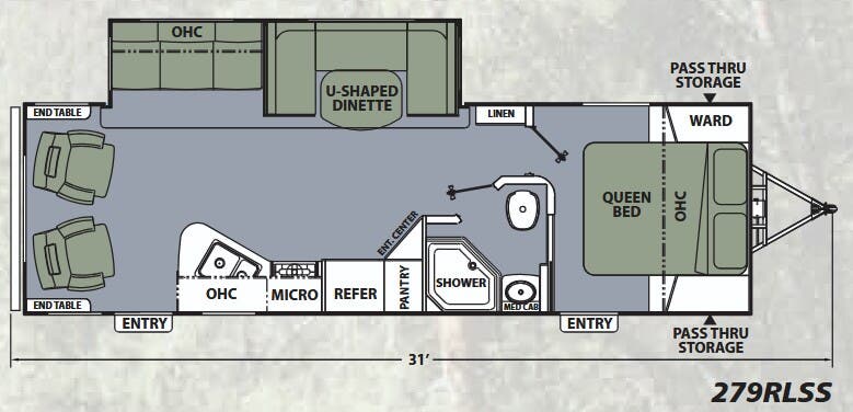 View 2015 Coachmen Apex Ultra-Lite 279RLSS complete specs and manufacturer brochures