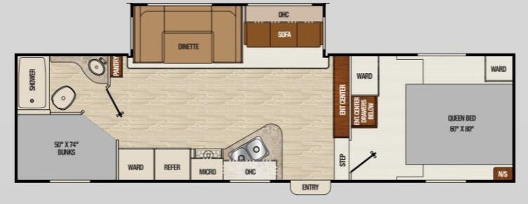 View 2015 Coachmen Chaparral X-Lite 28 BHS complete specs and manufacturer brochures