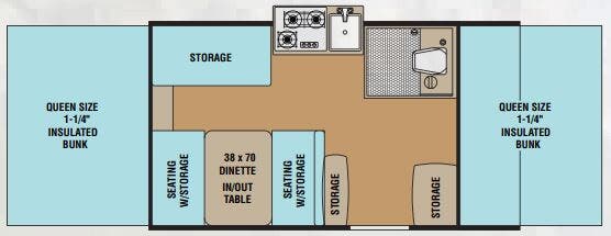 View 2015 Coachmen Clipper Sport 105 ST complete specs and manufacturer brochures
