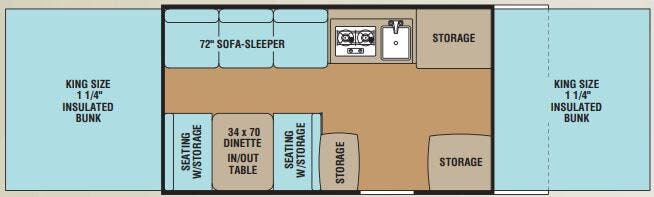 View 2015 Coachmen Clipper Sport 125 ST complete specs and manufacturer brochures