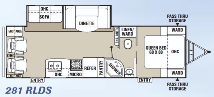 View 2015 Coachmen Freedom Express Liberty Edition 281 RLDS complete specs and manufacturer brochures