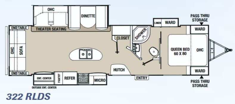 View 2015 Coachmen Freedom Express Liberty Edition 322 RLDS complete specs and manufacturer brochures