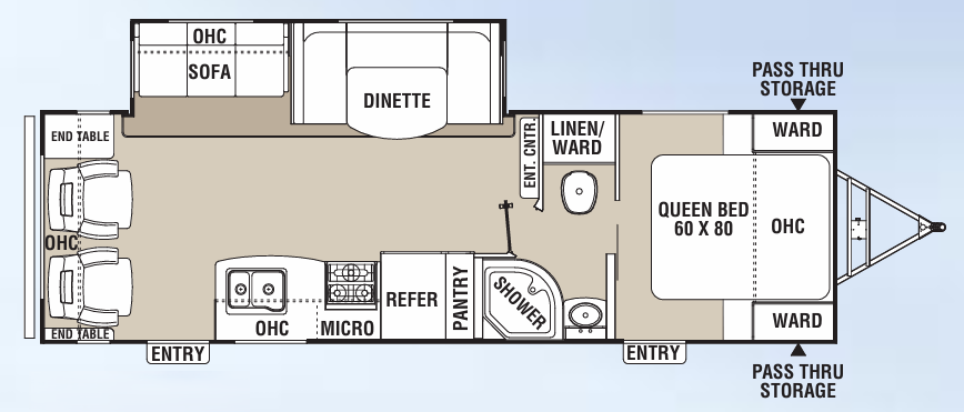View 2015 Coachmen Freedom Express Maple Leaf Edition 281 RLDS complete specs and manufacturer brochures
