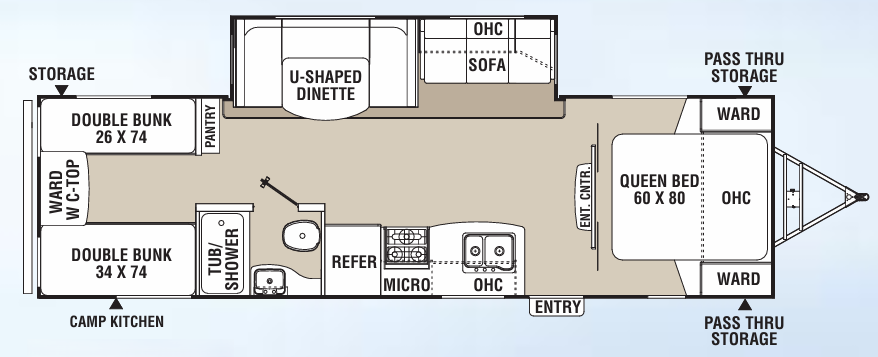 View 2015 Coachmen Freedom Express Maple Leaf Edition 292 BHDS complete specs and manufacturer brochures