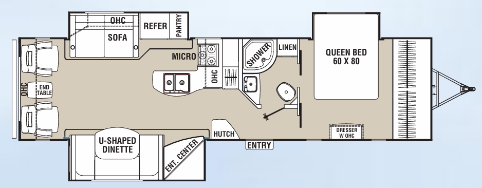 View 2015 Coachmen Freedom Express Maple Leaf Edition 293 RLDS complete specs and manufacturer brochures