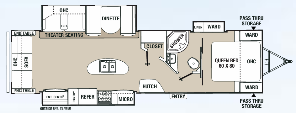 View 2015 Coachmen Freedom Express Maple Leaf Edition 322 RLDS complete specs and manufacturer brochures