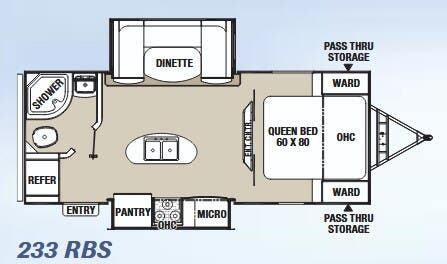 View 2015 Coachmen Freedom Express Ultra Lite 233 RBS complete specs and manufacturer brochures