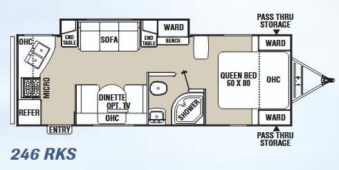 View 2015 Coachmen Freedom Express Ultra Lite 246 RKS complete specs and manufacturer brochures