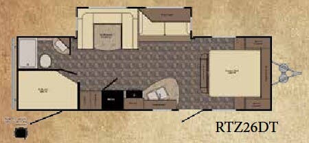 View 2015 CrossRoads Rezerve RTZ26DT complete specs and manufacturer brochures