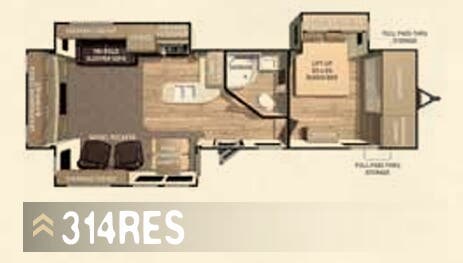 View 2015 Cruiser RV Enterra 314RES complete specs and manufacturer brochures