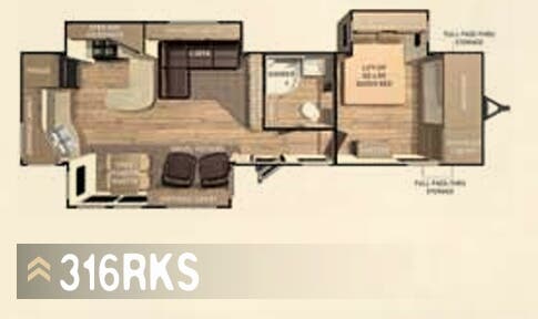 View 2015 Cruiser RV Enterra 316RKS complete specs and manufacturer brochures