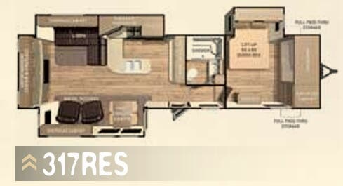 View 2015 Cruiser RV Enterra 317RES complete specs and manufacturer brochures