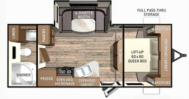 View 2015 Cruiser RV Fun Finder 214WSD complete specs and manufacturer brochures