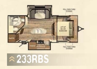 View 2015 Cruiser RV Fun Finder 233RBS complete specs and manufacturer brochures