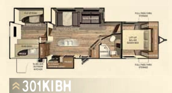 View 2015 Cruiser RV Fun Finder 301KIBH complete specs and manufacturer brochures