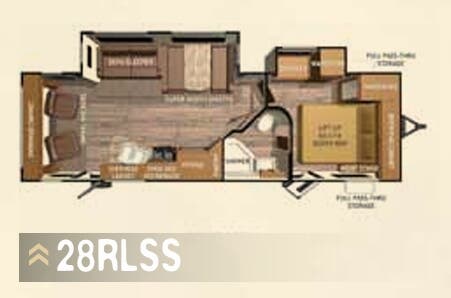 View 2015 Cruiser RV Radiance 28RLSS complete specs and manufacturer brochures