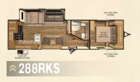 View 2015 Cruiser RV Shadow Cruiser 288RKS complete specs and manufacturer brochures