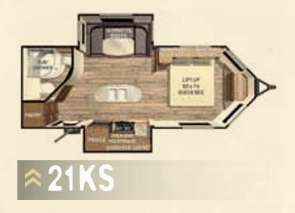 View 2015 Cruiser RV ViewFinder Signature 21KS complete specs and manufacturer brochures