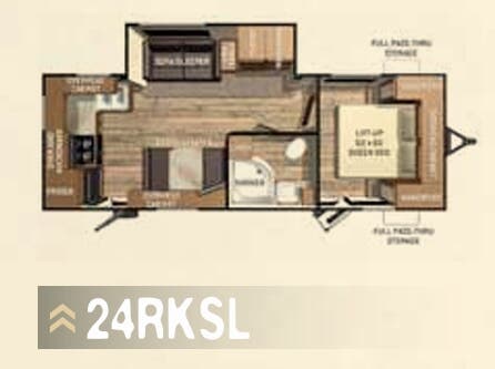 View 2015 Cruiser RV ViewFinder Signature 24RKSL complete specs and manufacturer brochures