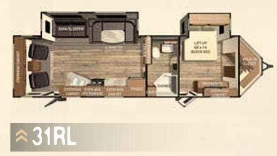 View 2015 Cruiser RV ViewFinder Signature 31RL complete specs and manufacturer brochures