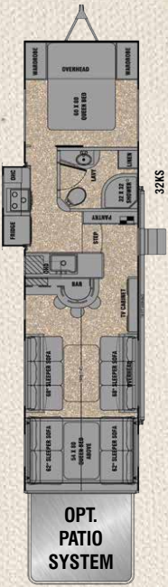 View 2015 EverGreen RV Amped 32KS complete specs and manufacturer brochures