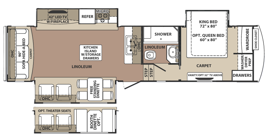 View 2015 Forest River Blue Ridge 3025RL complete specs and manufacturer brochures