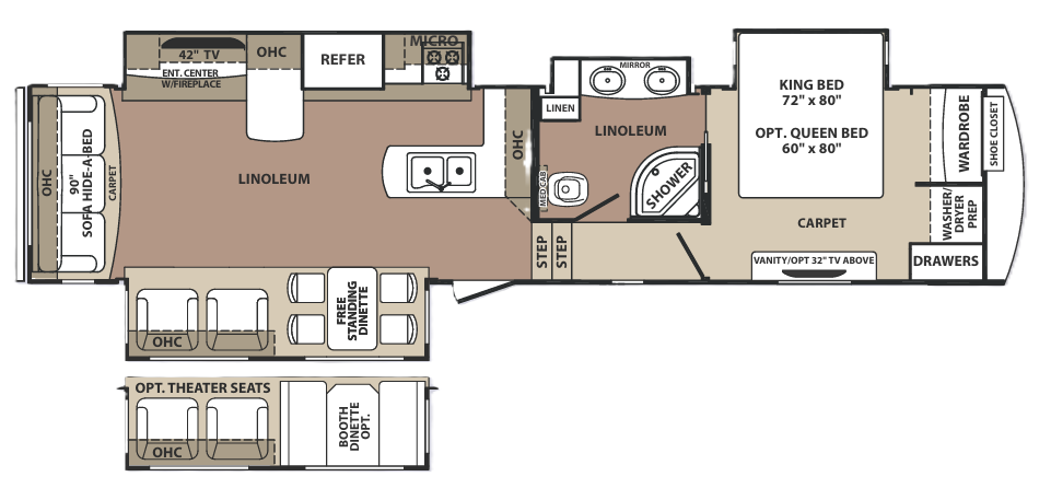 View 2015 Forest River Blue Ridge 3775RL complete specs and manufacturer brochures