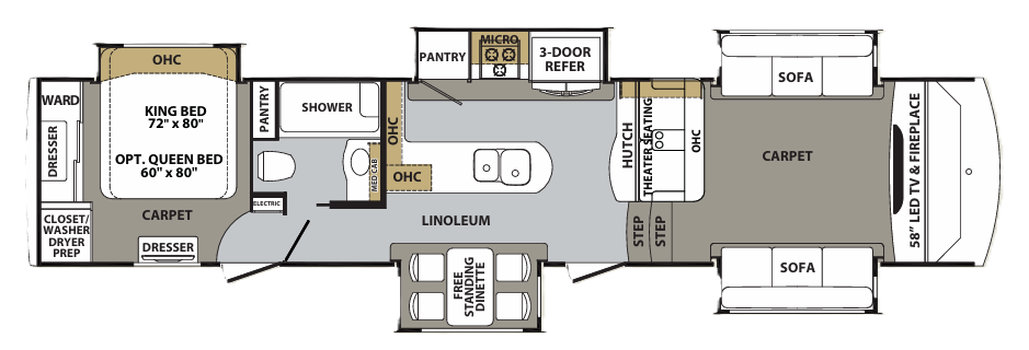 View 2015 Forest River Cardinal 3825FL complete specs and manufacturer brochures