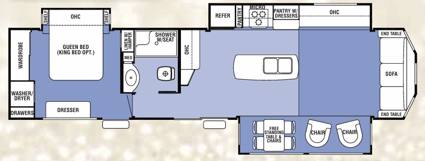 View 2015 Forest River Cedar Creek Cottage 40CCK complete specs and manufacturer brochures