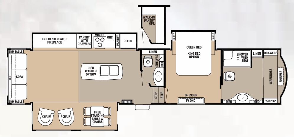 View 2015 Forest River Cedar Creek Hathaway Edition 38FB2 complete specs and manufacturer brochures