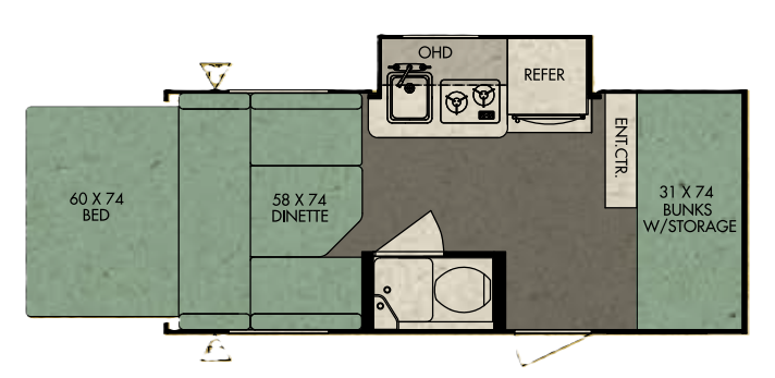 View 2015 Forest River R-Pod RP-176T complete specs and manufacturer brochures